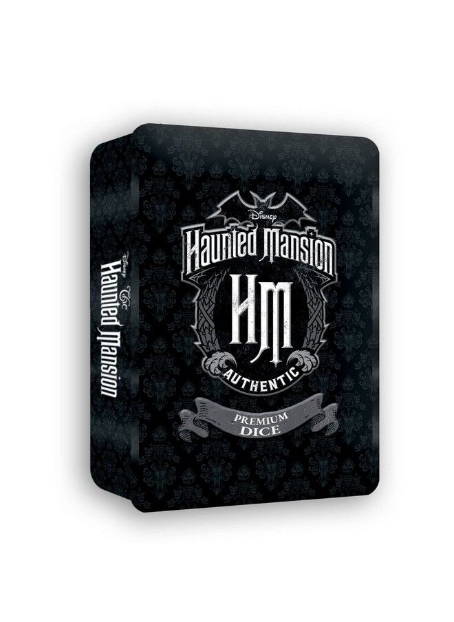 USAopoly - Disney The Haunted Mansion Premium Dice Set ; Collectible D6 Dice ; Custom Dice With Collectible Tin Case ; Officially Licensed Disney 6Sided Dice - Image 1