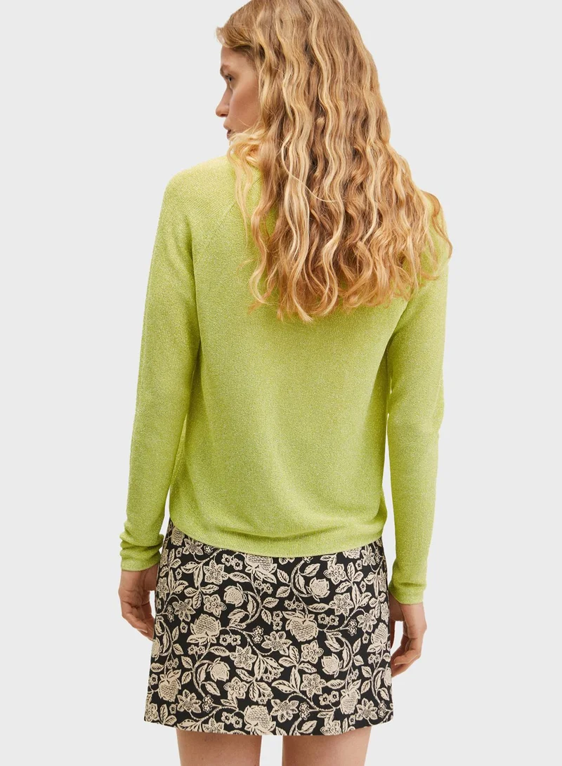 MANGO Knitted Sweater