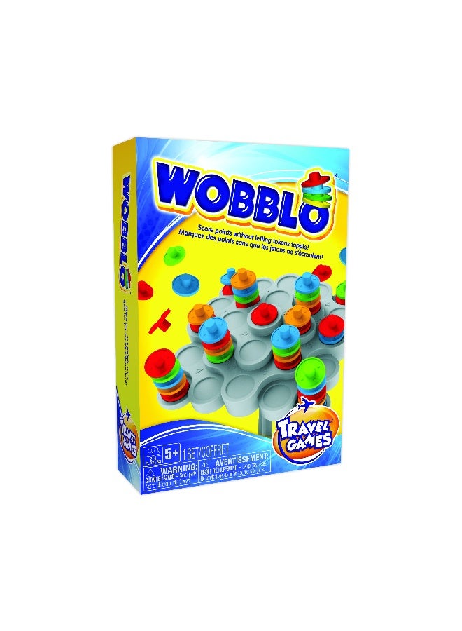 tcg Family Games Wobblo Balance Stacking Travel Game - Image 1