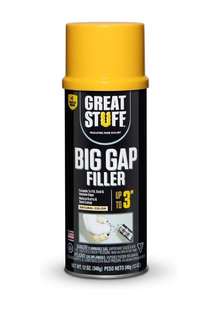 GREAT STUFF Big Gap Filler Foam Sealant - 12 Ounce - Image 1