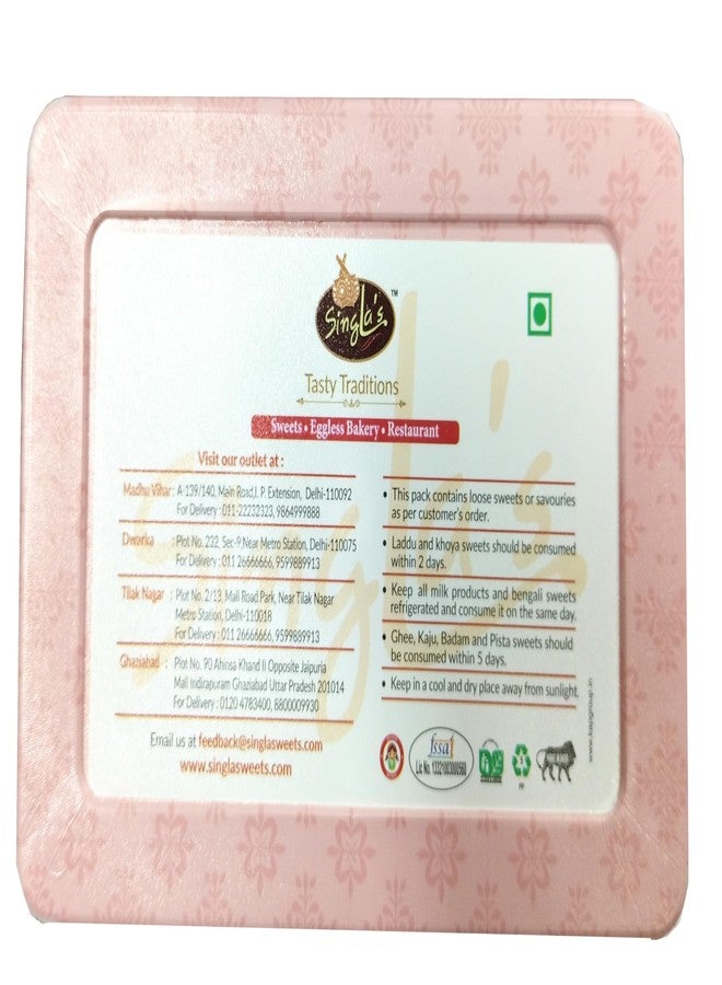 Singla Sweets Kaju katli 200g and Kaju Roll 200g Combo pack of 2 - Image 5