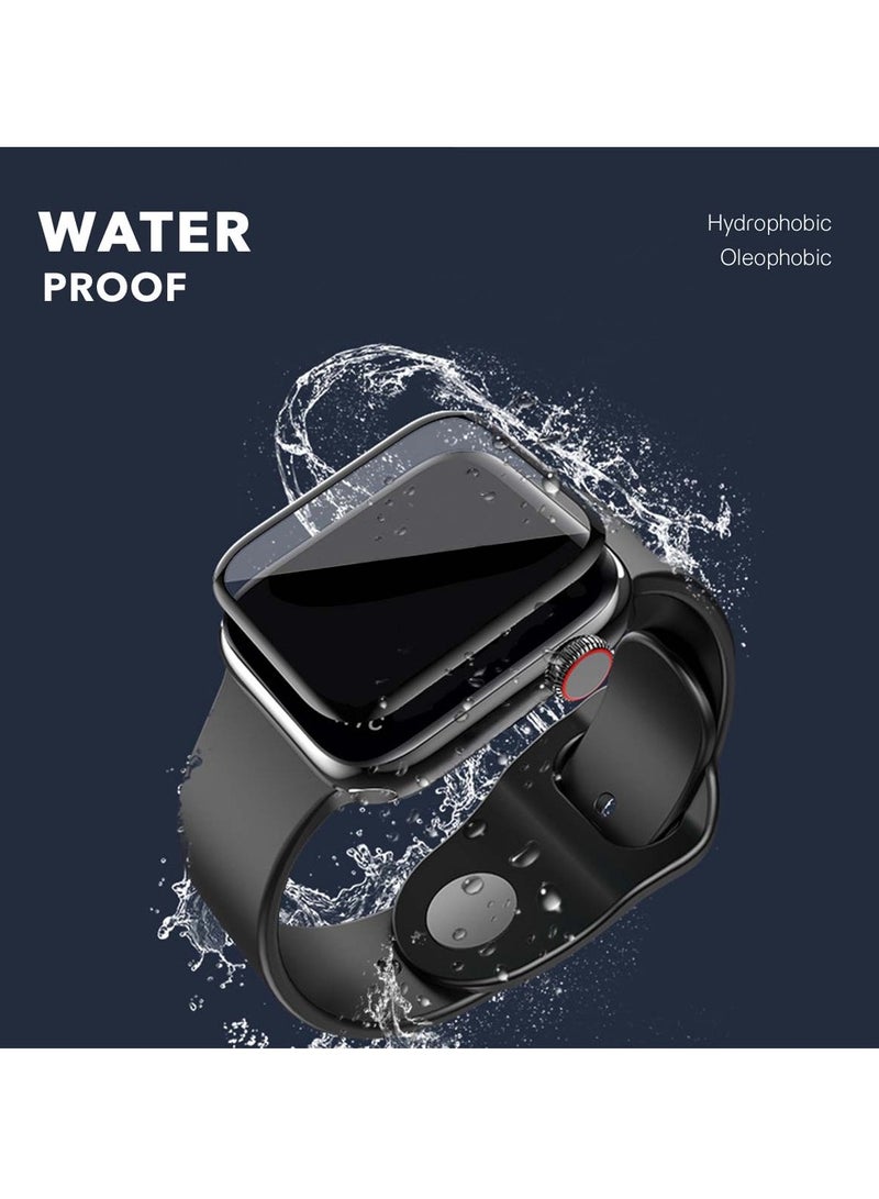 3D Tempered Glass Screen Protector Curved Surface Design Seamless HD for Apple Watch Series 1/2/3/4/5/6/7/SE  - Image 5