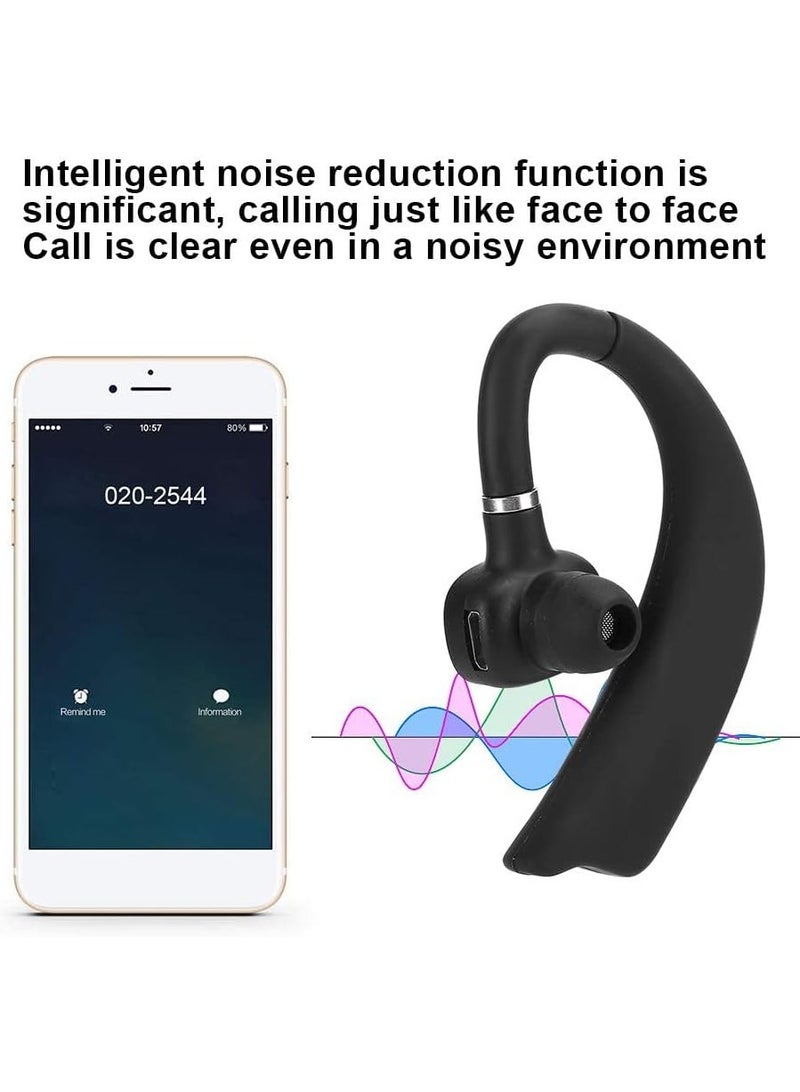 Wireless Ear Hook Headset, Bluetooth In-Ear Earphones, Stereo Headset, Intelligent Noise Reduction Function, Suitable for Phone Computers - Image 5