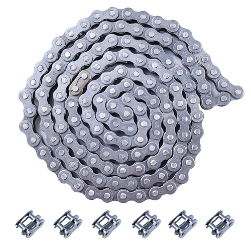 HOLATO 35 Drive Chain 140 Links for Motovox MBX10 MBX11 Baja Doodle Bug DB30 Blitz Racer Coleman CT100U CC100X CK100 SK100 Mega Moto MM-B80 TrailMaster RT100 Mini Bike Go Kart Heavy Duty Parts - Image 1