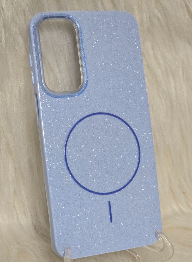 جراب خلفي بتصميم Macsafe متوافق مع هاتف سامسونج جالكسي A16