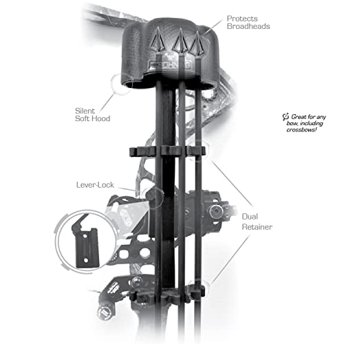 Bohning Lynx 4 Arrow Quiver, Classic Black - Image 4