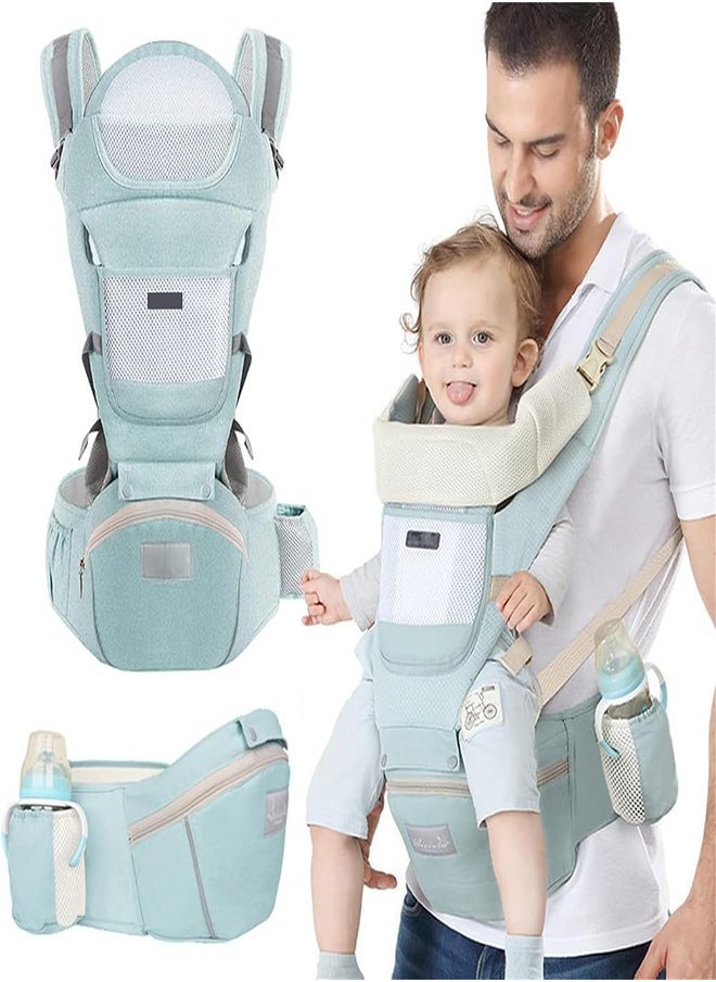 DMG TECH - Baby Carrier Multi-Functional Baby Carrier 9-In-1 Baby Carrier Adjustable Size All Seasons - Image 1