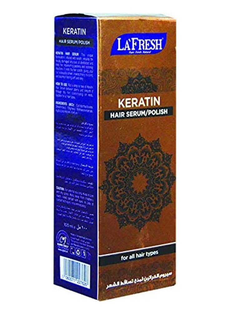 LA FRESH - Keratin Hair Serum Polish 100ml - Image 1
