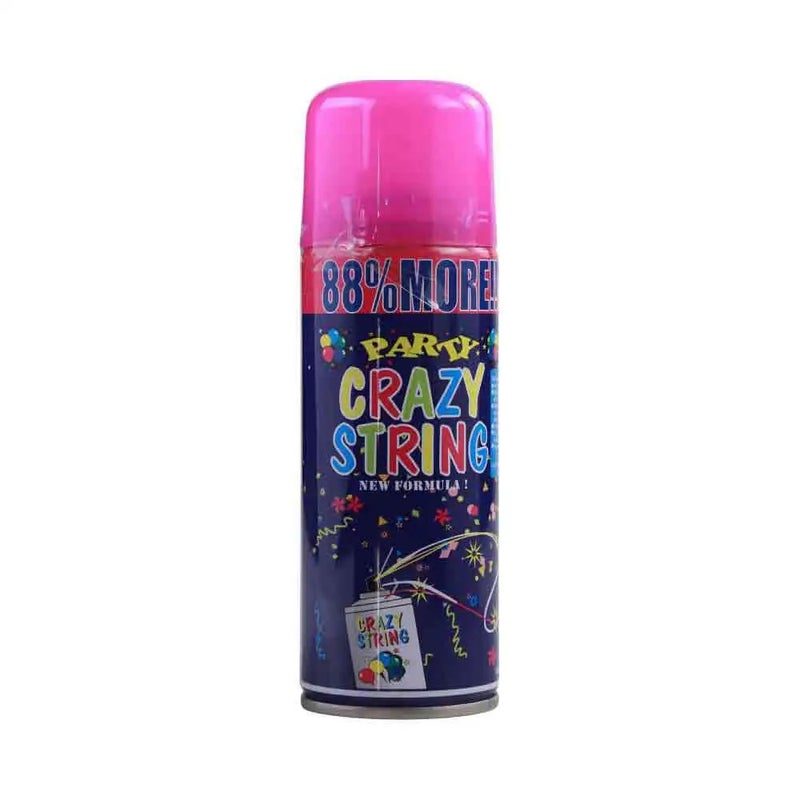 Party Crazy String Spray Confetti String Popper Spray for Party- 250ml