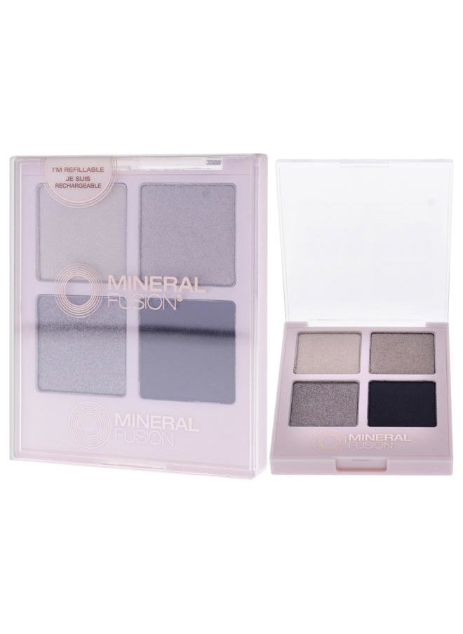Mineral Fusion Eye Shadow Palette - Rock Show for Women - 0.25 oz Eye Shadow (Refillable)  - Image 4