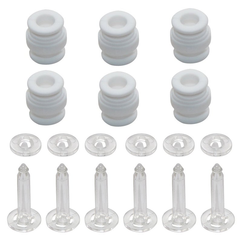 SAMLOO Damping Rubber Balls and AntiDrop Securing Pins Kit for DJI Phantom 3 Phantom 2 Professional Advanced Gimbal Mount - Image 2