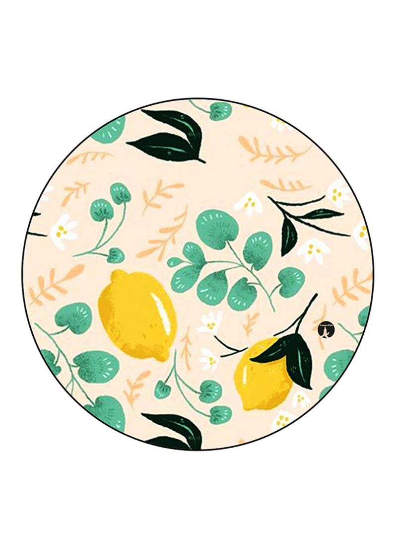 Lemons Printed Mouse Pad Multicolour