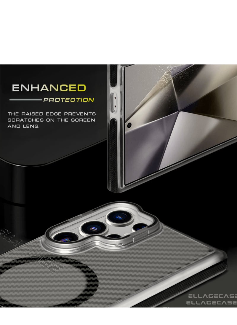 Case with stand for Samsung Galaxy S22 Plus, Solid Camera Protection, Shockproof, Compatible with Magsafe and Wireless Charging