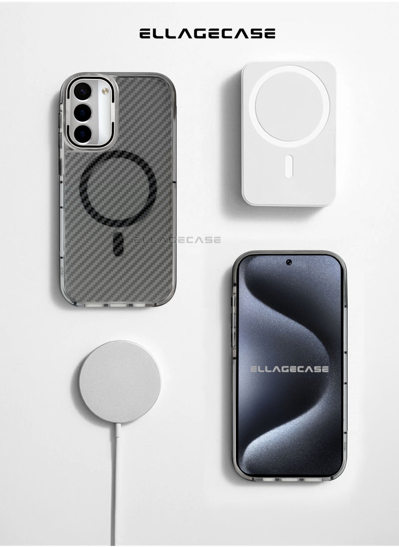 Case with stand for Samsung Galaxy S22 Plus, Solid Camera Protection, Shockproof, Compatible with Magsafe and Wireless Charging