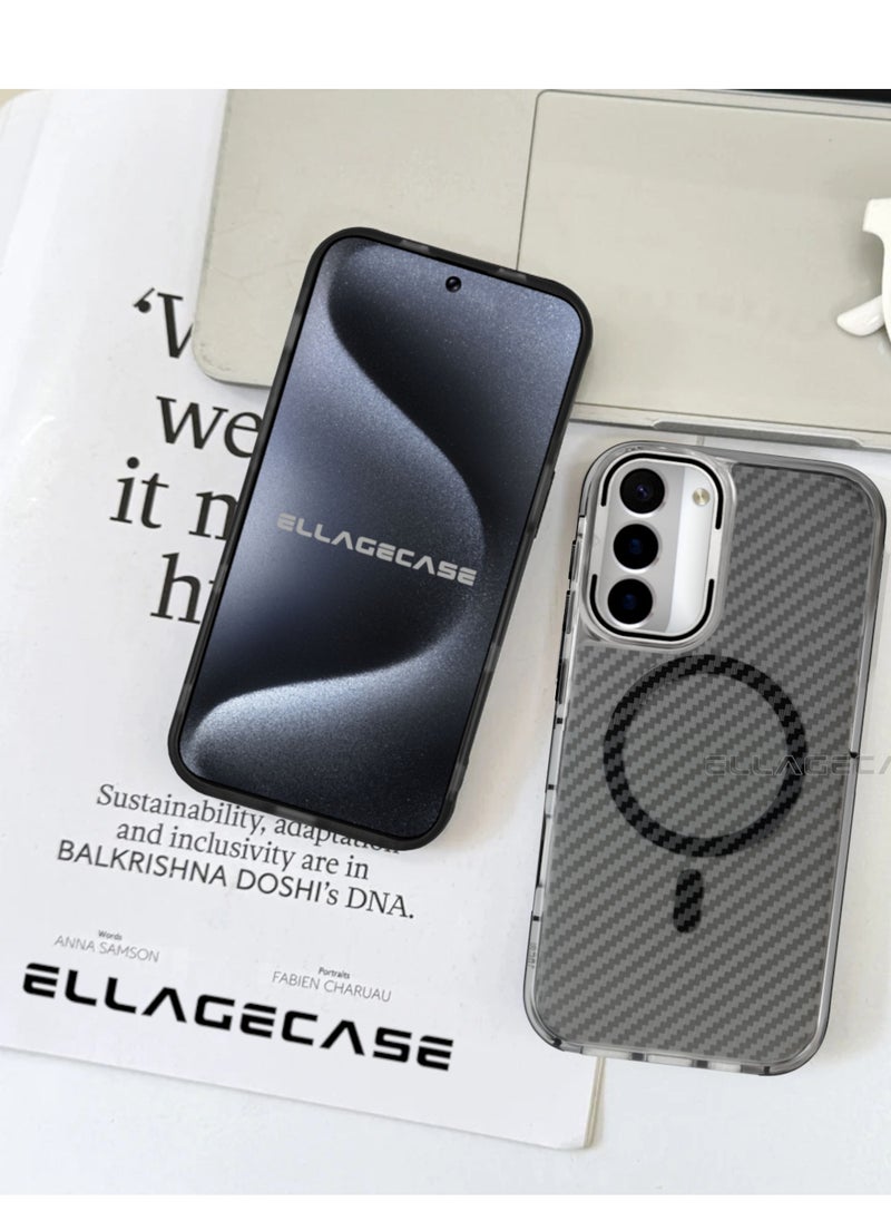Case with stand for Samsung Galaxy S22 Plus, Solid Camera Protection, Shockproof, Compatible with Magsafe and Wireless Charging