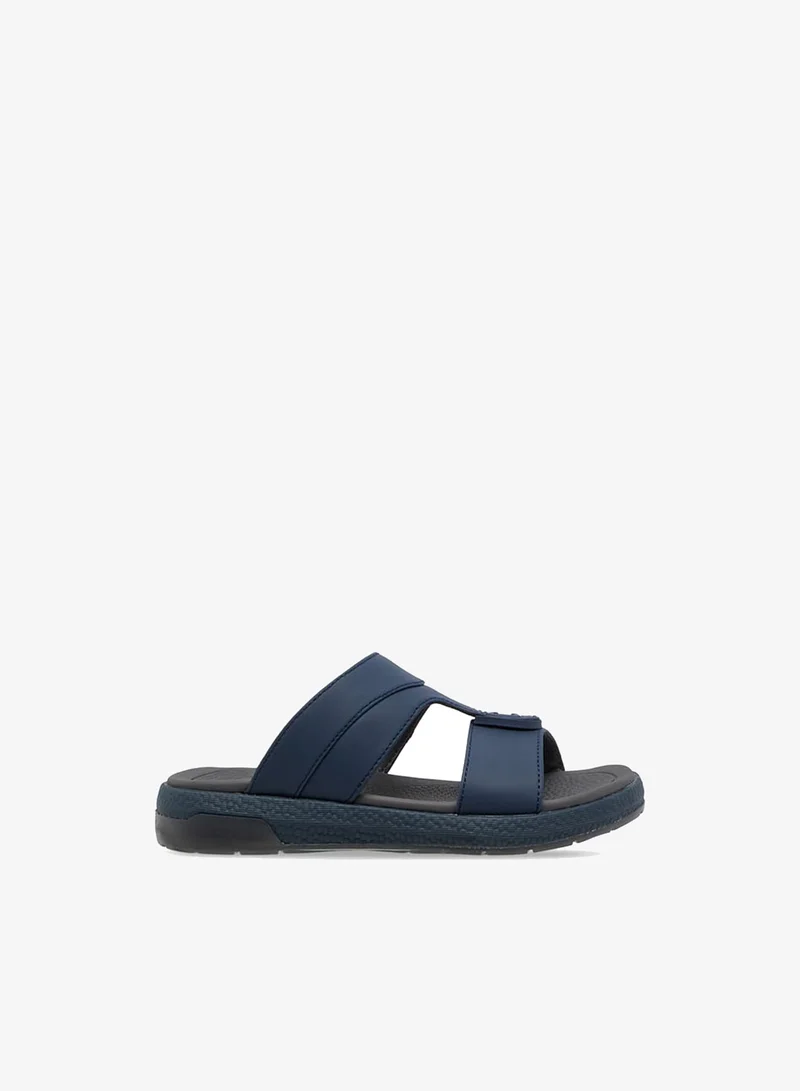 Le Confort Boys Solid Arabic Sandals with Logo Accent Ramadan Collection