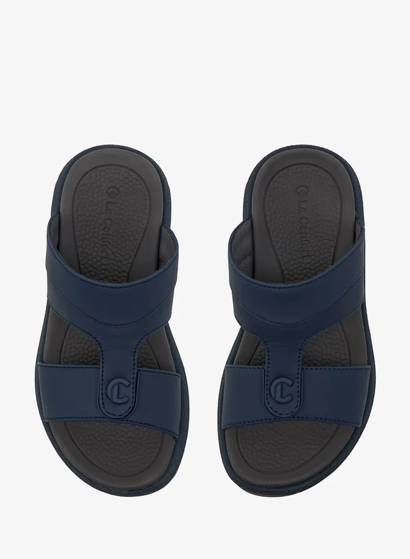 Le Confort Boys Solid Arabic Sandals with Logo Accent Ramadan Collection