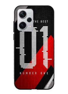 Protective Case Cover For Xiaomi Redmi Note 12 Pro Plus Number One Design Multicolour