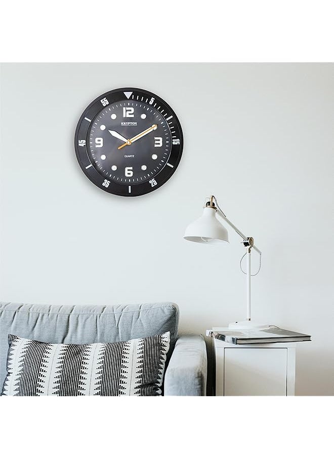 KRYPTON Wall Clock Large Round Wall Clock Modern Design Easy To Read Round Decorative Wall Clock For Living Room Bedroom  - Image 4