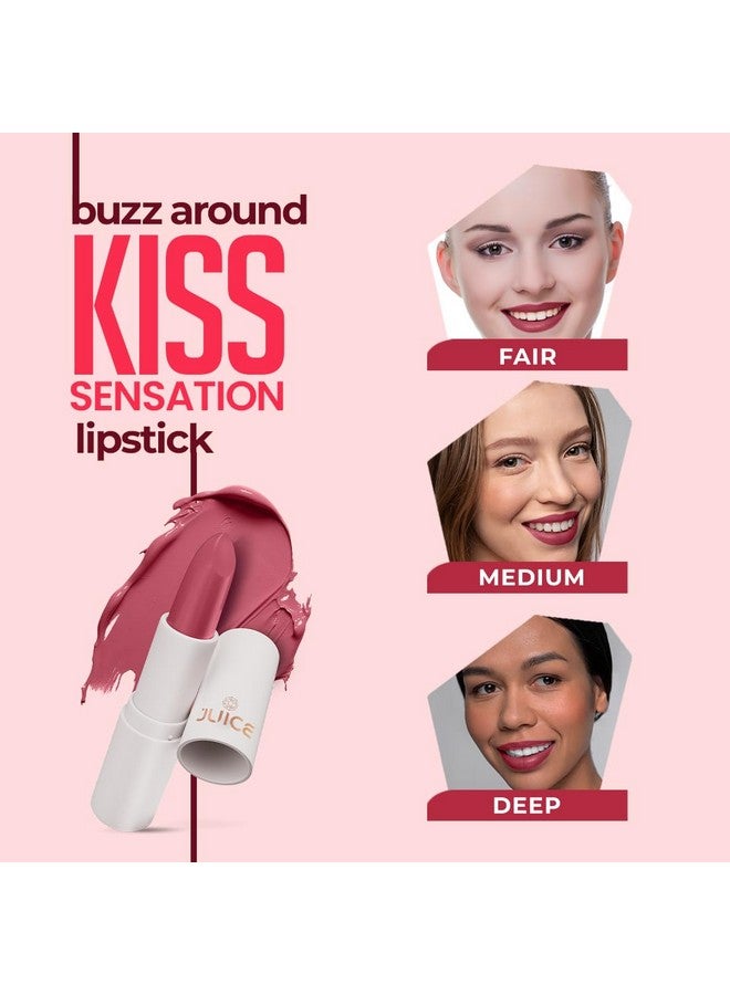 Juice Kiss Sensation Lipstick with Goodness of Bio Retinol, & SPF 15 UV protection - Image 4
