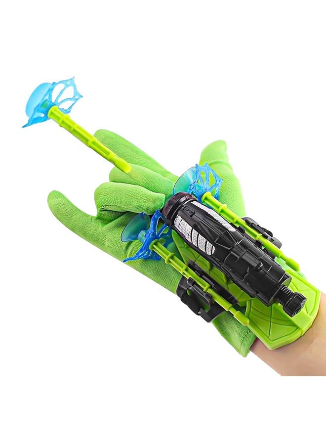 VGRASSP Dart Shooter Glove Toy Set for Kids - Pretend Play Superhero Style Launcher with 3 Suction Darts - Hero Equipment Toy with 1 Glove and Wrist Strap - Color As Per Stock - Image 1