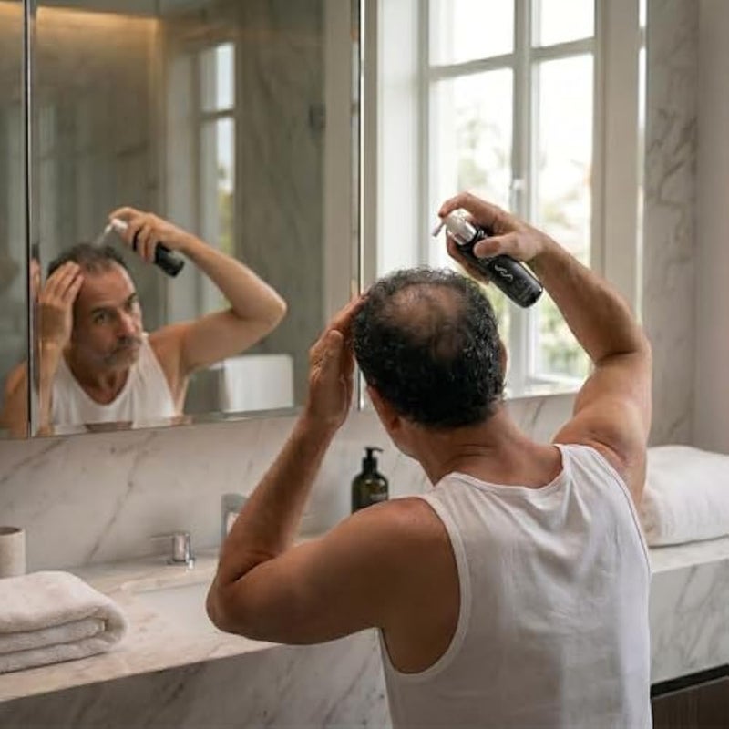 Roots & Ends Anti-Hair Loss Spray - Hair Spray Growth with Aminexil, Redensyl & Biotin to Improve Hair Density, 120 ML - Image 5