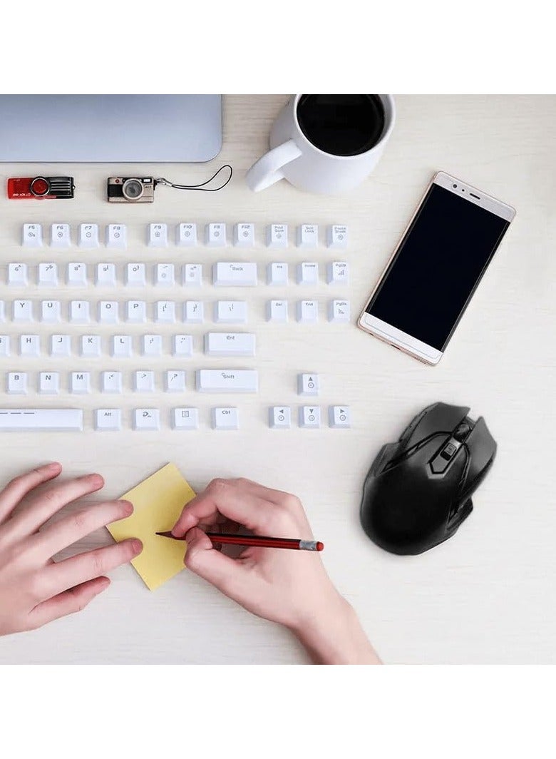 جيت ماوس ألعاب لاسلكي، وضع ثلاثي 2.4 جيجاهرتز/USB-C/بلوتوث بدقة تصل إلى 1200 نقطة في البوصة - Image 5