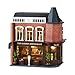 Flever Dollhouse Miniature DIY House Kit Creative Room with Furniture for Romantic Valentines Gift Corner Restaurant - Image 3