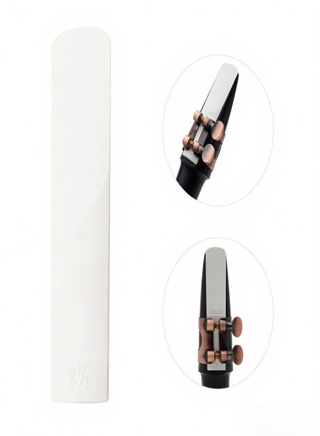 ABS Reed Strength 2.5 for Alto Eb Saxophone Sax Accessory White - Image 1