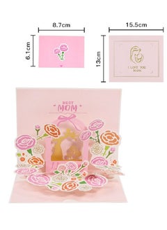 Y&D Mother's Day 3D paper carving thank you card 