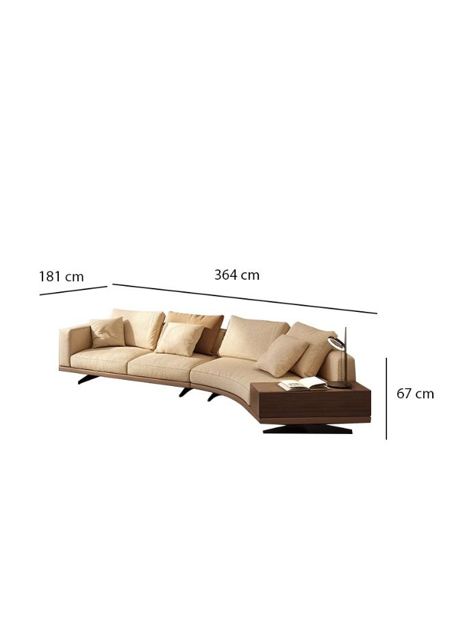 Baytonia Modern Santorini sofa set - beige - Image 3