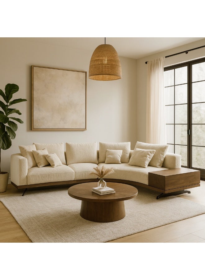 Baytonia Modern Santorini sofa set - beige - Image 1