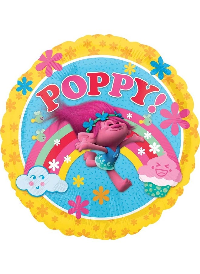 Mayflower Products - Trolls Poppy 3Rd Birthday Party Supplies And Balloon Bouquet Decorations - Image 1