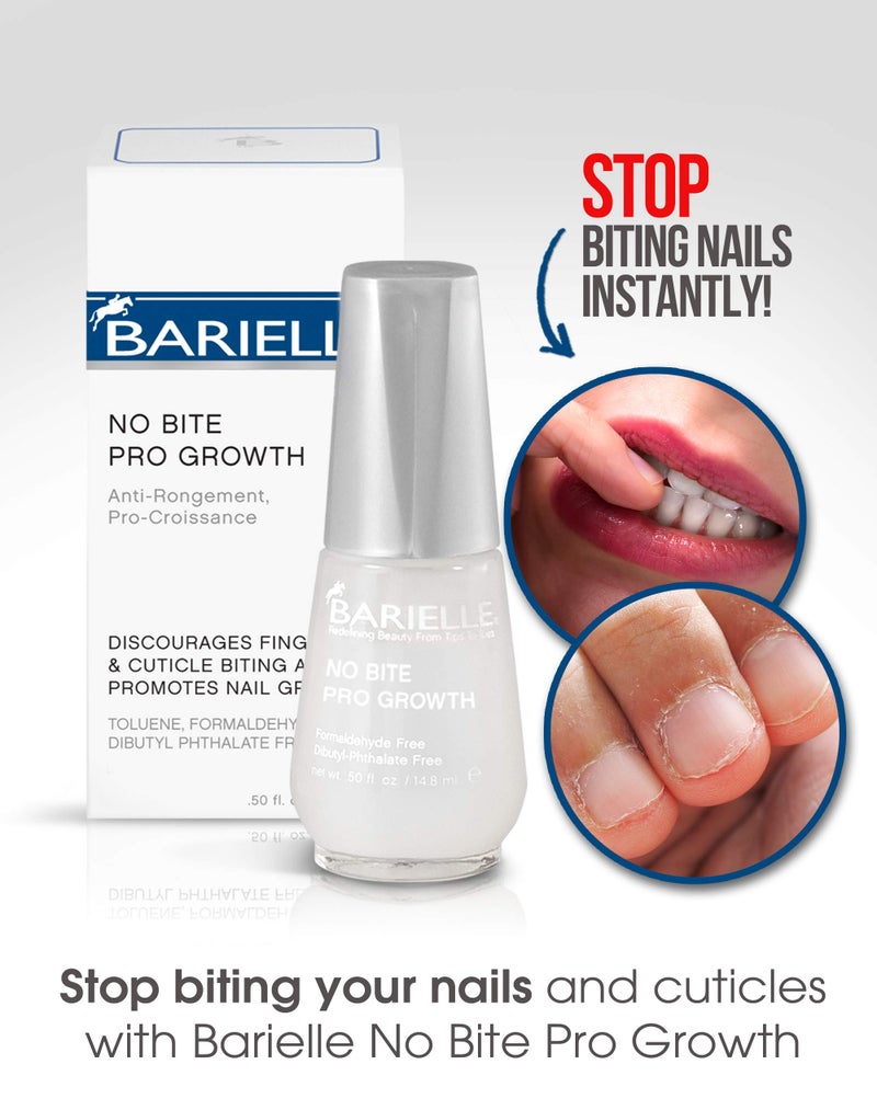 Barielle No Bite Pro Growth, 0.5 Ounce - Nail Biting Prevention Treatment for Adults & Children, Stops Nail Biting - MADE IN USA - Image 2