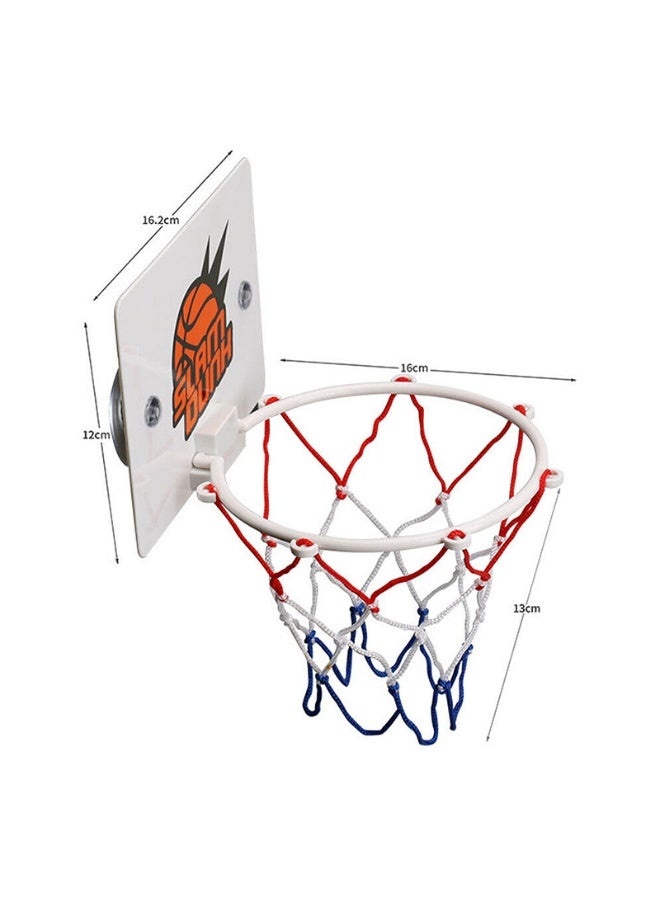 Indoor Mini Basketball Hoop Set Children's Toys Basketball Board Parent Child Sports Indoor Basketball for Door and Wall Mount with Complete Accessories Basketball Toy Gifts - Image 4