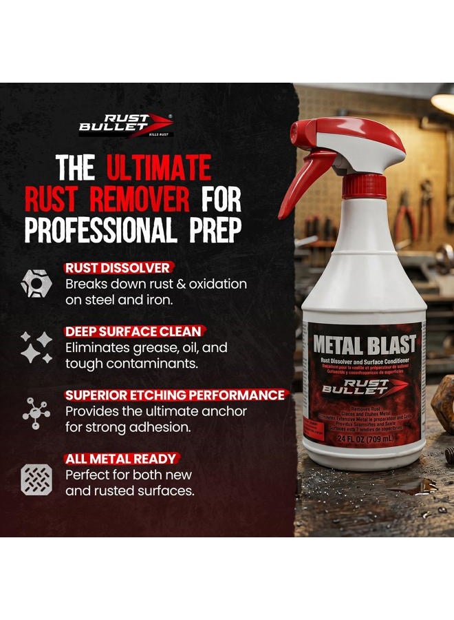 RUST BULLET Gallon - Metal Blast Dissolver, Treatment, Metal Cleaner and Conditioner - Image 2