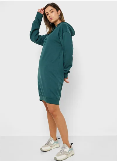 Ginger Basics Hooded Mini Dress
