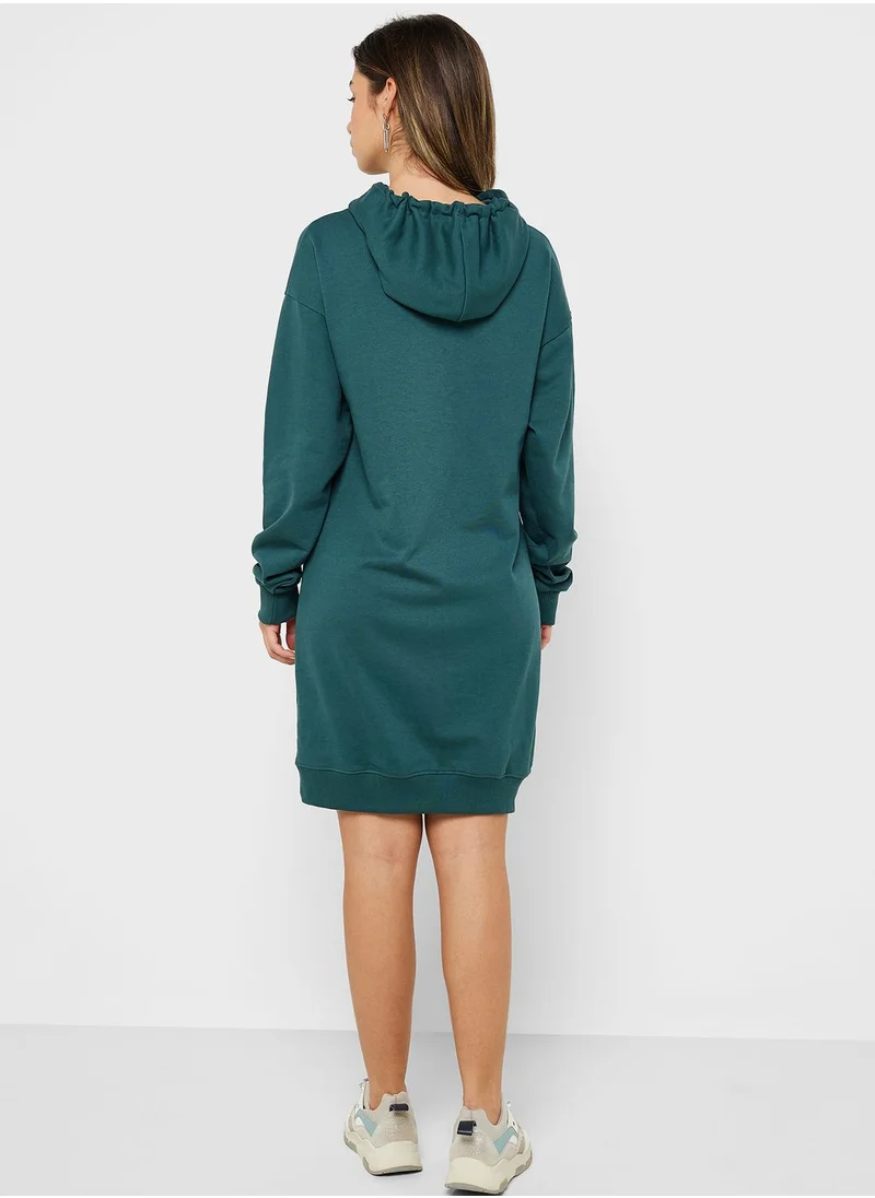 Ginger Basics Hooded Mini Dress