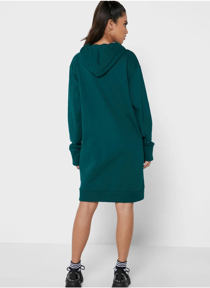 Ginger Basics Hooded Mini Dress