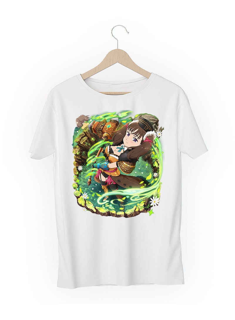 Fashion World Cotton T-shirt Printed with High-quality Anime ‎The Seven Deadly Sins Pan - Image 3