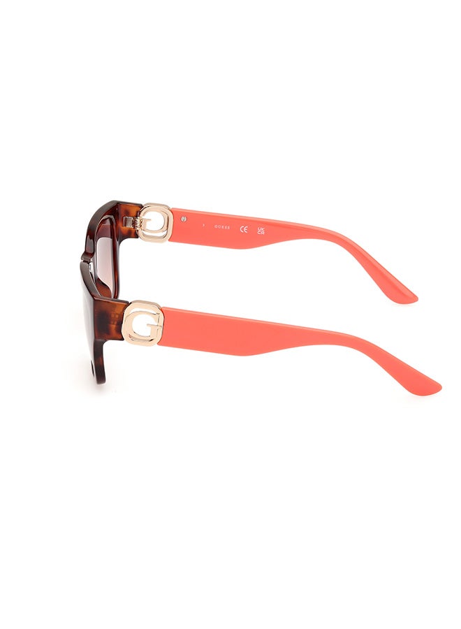 GUESS Women's UV Protection Rectangular Sunglasses - GU0010552F56 - Lens Size: 56 Mm - Image 2