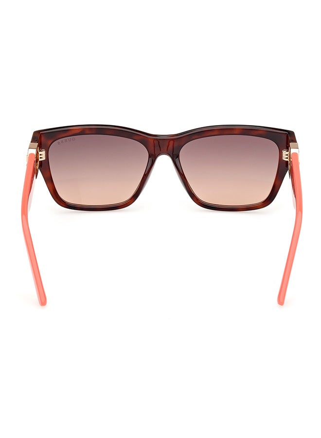 GUESS Women's UV Protection Rectangular Sunglasses - GU0010552F56 - Lens Size: 56 Mm - Image 4