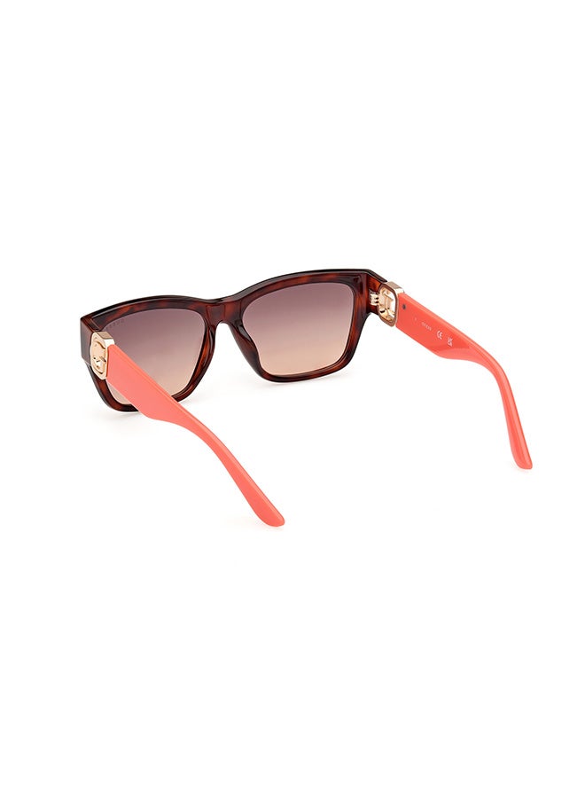 GUESS Women's UV Protection Rectangular Sunglasses - GU0010552F56 - Lens Size: 56 Mm - Image 3