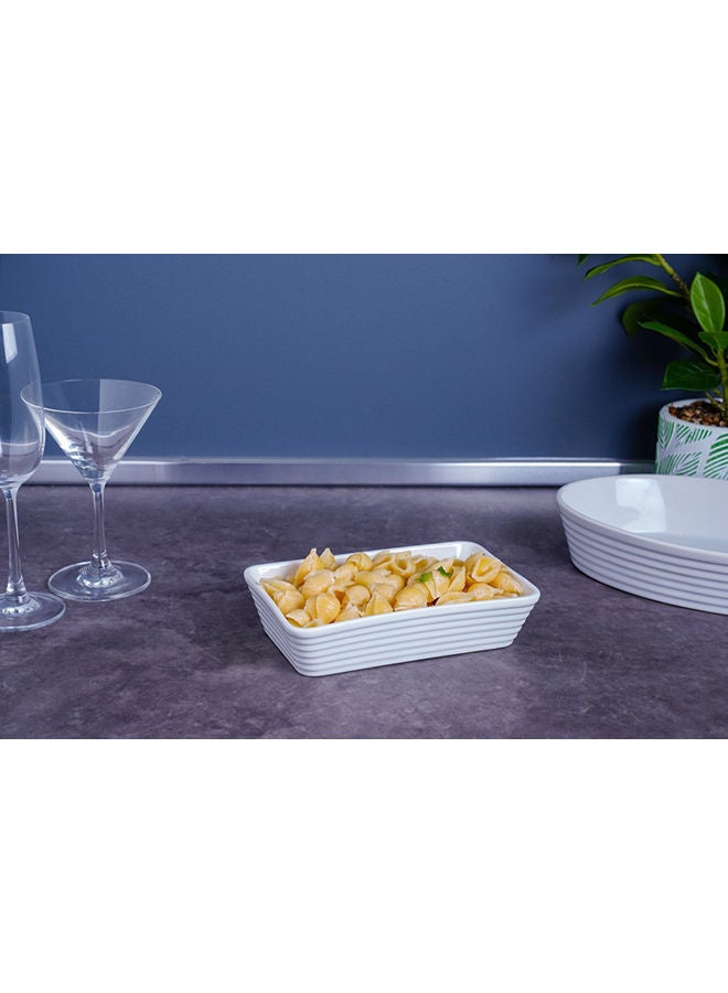 Pan Home طبق خبز بيكفام أبيض 0.65 لتر - Image 1