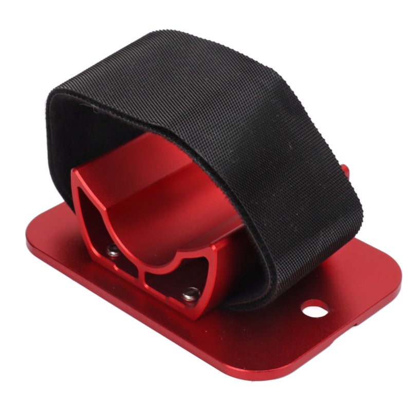 Car Roof Bike Bracket: Red Aluminum Alloy - Wear Resistant High Load Capacity Bike Transport Bracket for Car Coupe Hatchback SUV Truck Road Trip Camping Garage Storage - Image 3