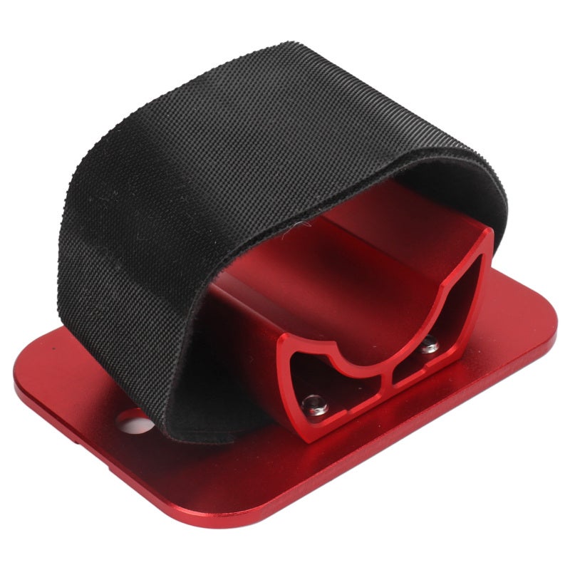 Car Roof Bike Bracket: Red Aluminum Alloy - Wear Resistant High Load Capacity Bike Transport Bracket for Car Coupe Hatchback SUV Truck Road Trip Camping Garage Storage - Image 2