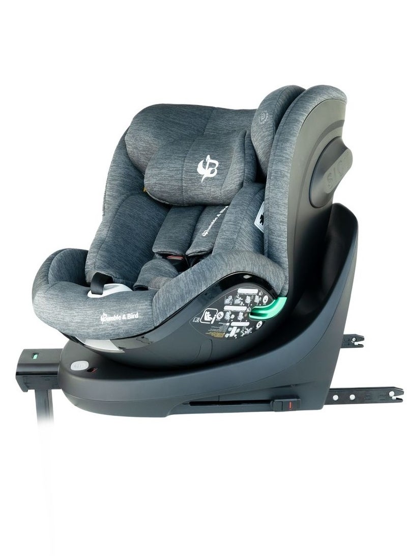 Bumble & Bird - Swyft ISOFIX Car Seat - Group 0+/1/2/3 - Grey - Image 4