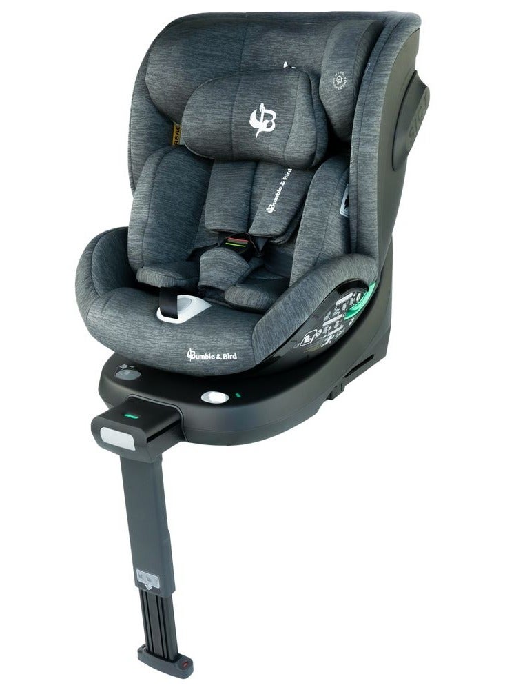 Bumble & Bird - Swyft ISOFIX Car Seat - Group 0+/1/2/3 - Grey - Image 2