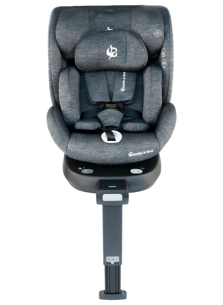 Bumble & Bird - Swyft ISOFIX Car Seat - Group 0+/1/2/3 - Grey - Image 5