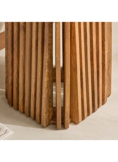 Home Box Dolce Marble Top End Table 50 x 55 x 50 cm  - Image 4